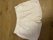 Primark White Shorts With Pockets Size 10-12