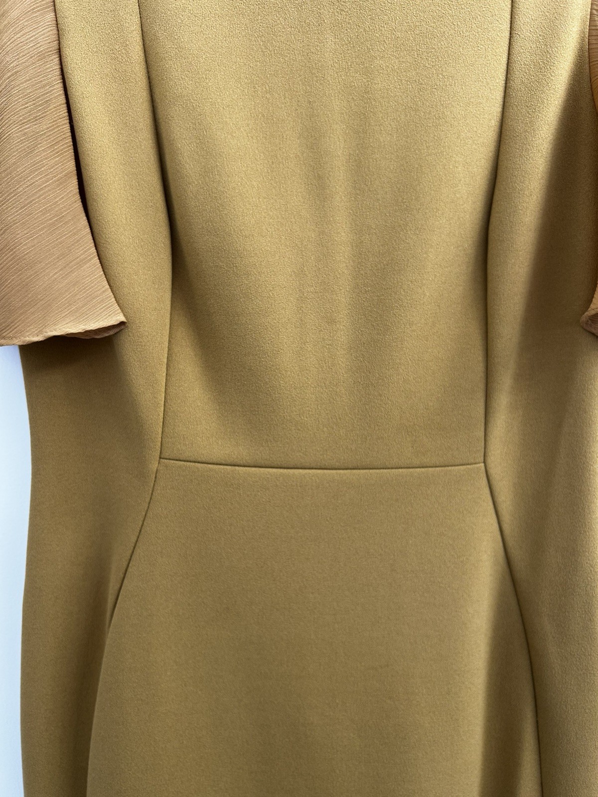 Calvin Klein Solid Green Butterfly Flutter Sleeve… - image 9