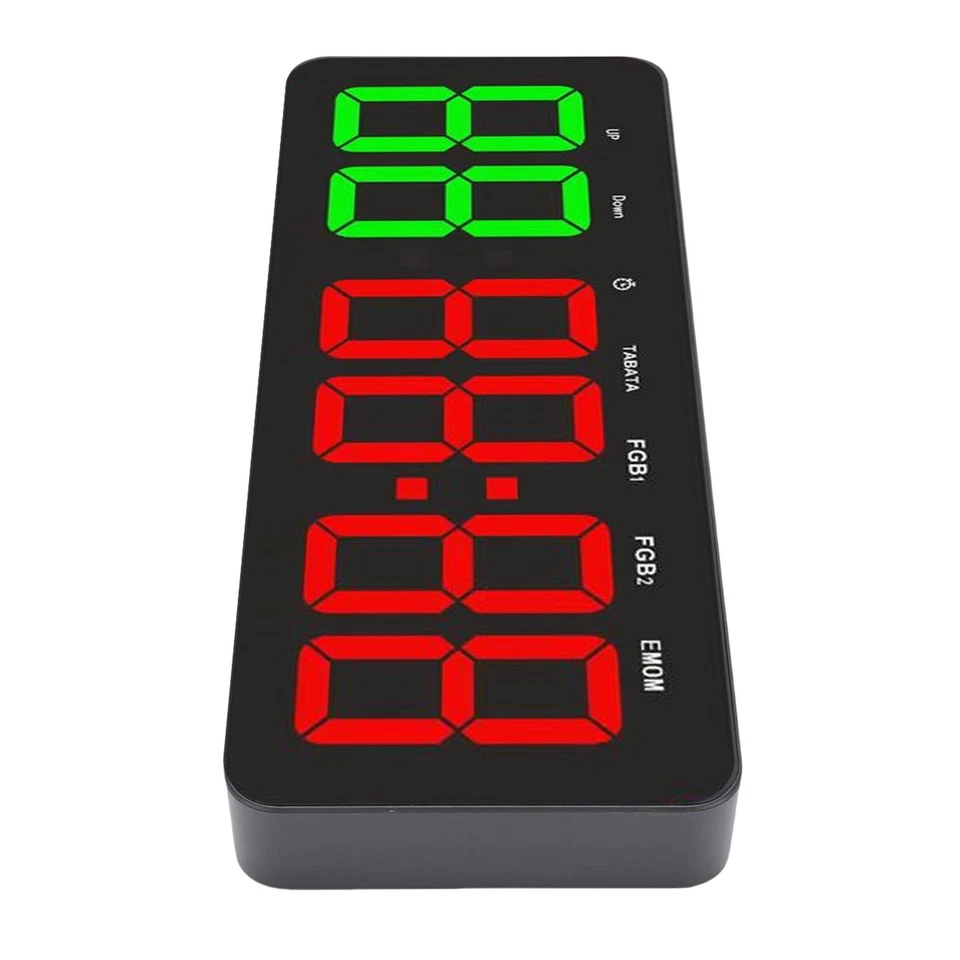 12 4 Zoll Gym Timer Countdown Count Up Intervall Fitness Timer Mit Fernbedi CHP - Bild 3 von 4