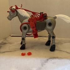 VINTAGE BRAVESTARR THIRTY THIRTY Action FIGURE 1986 SIDEKICK HORSE Complete Rare