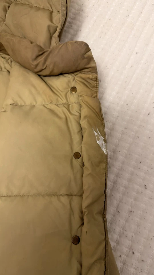 Chaqueta Parka con Capucha Eddie Bauer Karakórum Acolchada Plumón de Ganso Años 80 De Colección Foto 4 de 4