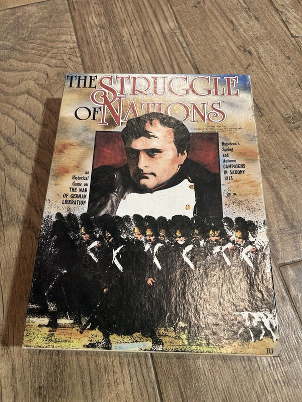 The Avalon Hill The Struggle of Nations Board Game Complete Vintage 1981 2P