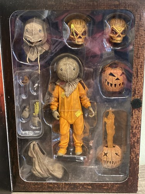 #ad Neca “Trick R Treat” Ultimate Sam 7” Scale Action Figure Complete In Damaged Box $19.99