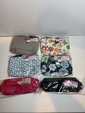 Thirty One Small Zipper Pouch In Circle Spirals Pattern 8x5  