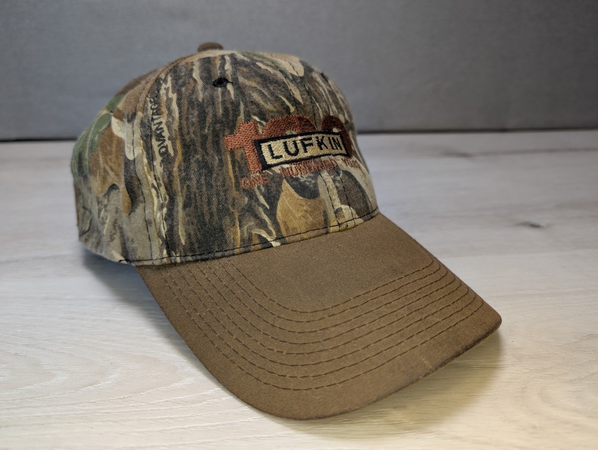LUFKIN TOOLS ADJUSTABLE STRAPBACK CAMO BASEBALL HAT/CAP OUTDOOR/SPORTS