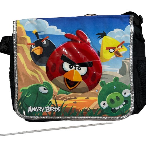 Cross Angry 2009-2012 Angry Birds Space Black Messenger Cross Shoulder Bag Backpack ...