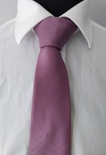 Amethyst Purple Men's Tie, Men's Scrunch Ties, Boys Cravat  Handkerchief Set