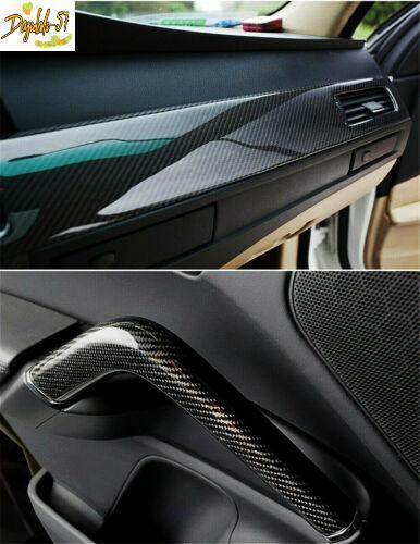 7D Auto Accessories Glossy Carbon Fiber Vinyl Film Car Interior Wrap Stickers - Bild 6 von 12