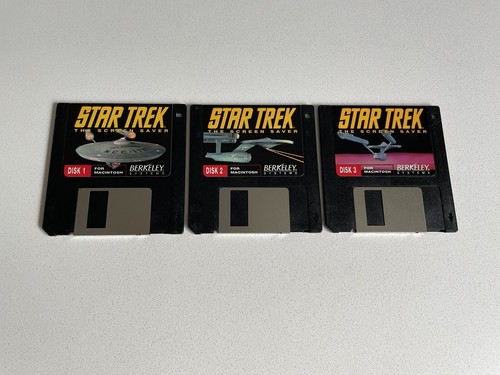Vintage 1992 Star Trek The Screen Saver For Macintosh Berkeley Systems - Bild 8 von 10