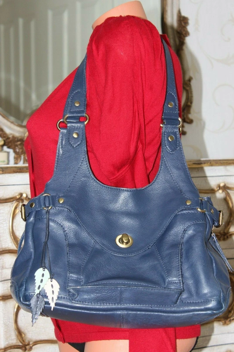 Ladies navy shop handbags