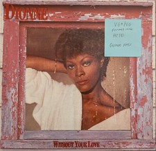 Dionne Warwick Without Your Love Vinyl Record LP VG+/VG 206571 1985