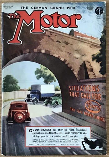 The MOTOR Magazine 26 Jul 1938 12 Months of Road Testing WELSH RALLY