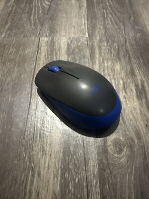Logitech M190 Wireless Mouse Full Size Ambidextrous Curve Design With USB - Blue