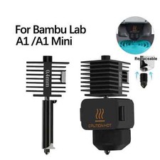 Hotend Kit For Bambu Lab A1/A1 Mini High Flow Hotend Assembly Hardened Nozzle