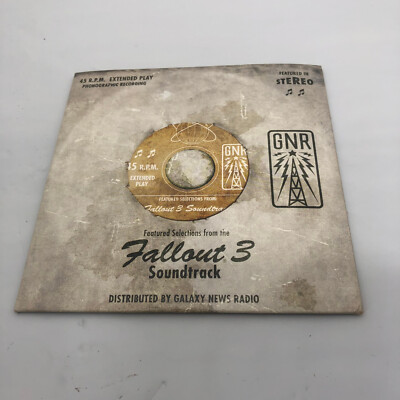 Fallout 3 Soundtrack CD GNR Galaxy News Radio Bethesda 2008 RARE