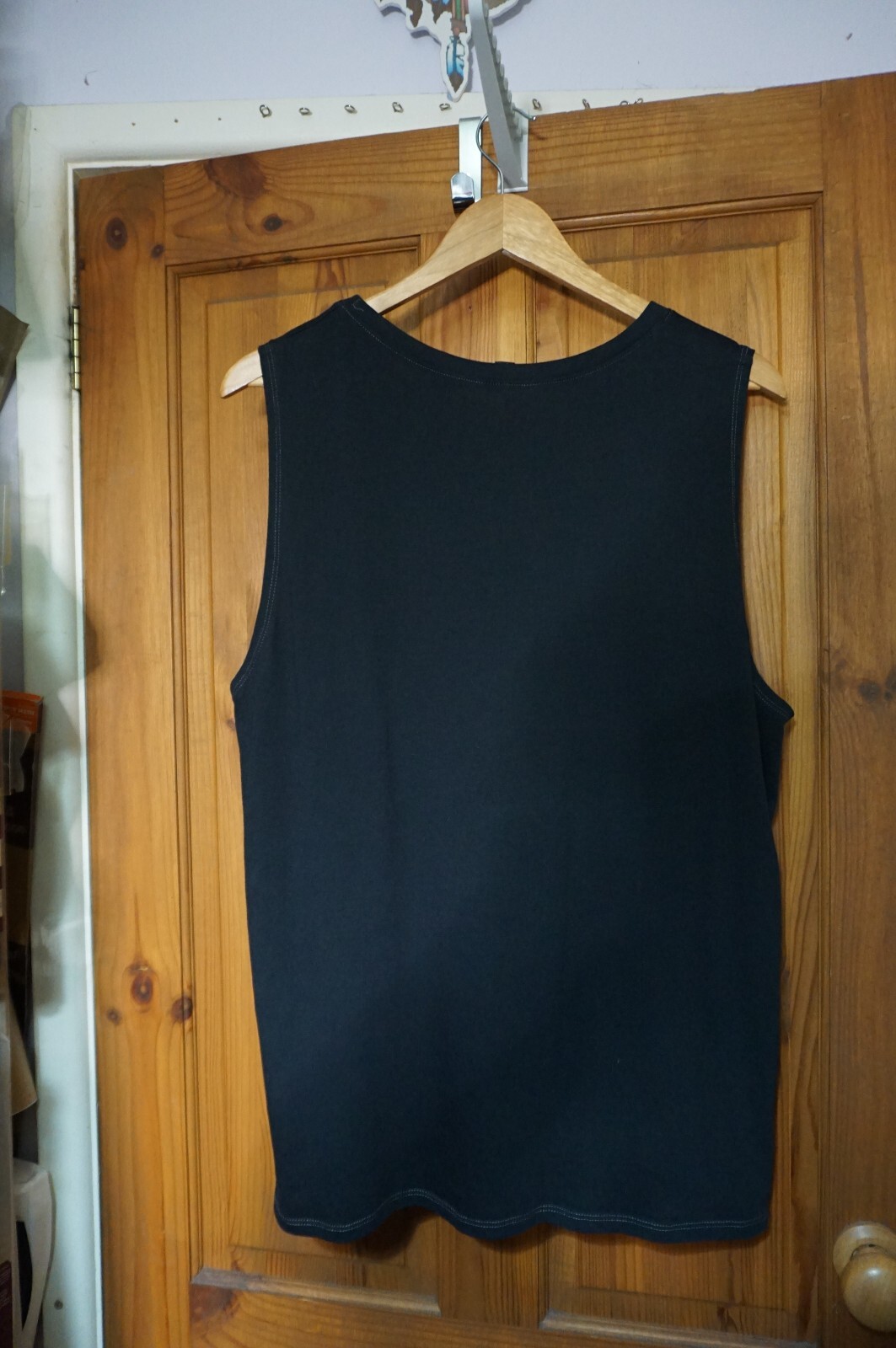 Dark grey Celestial Nights sun mandala top stitched vest tank hippie boho top 18 image 3