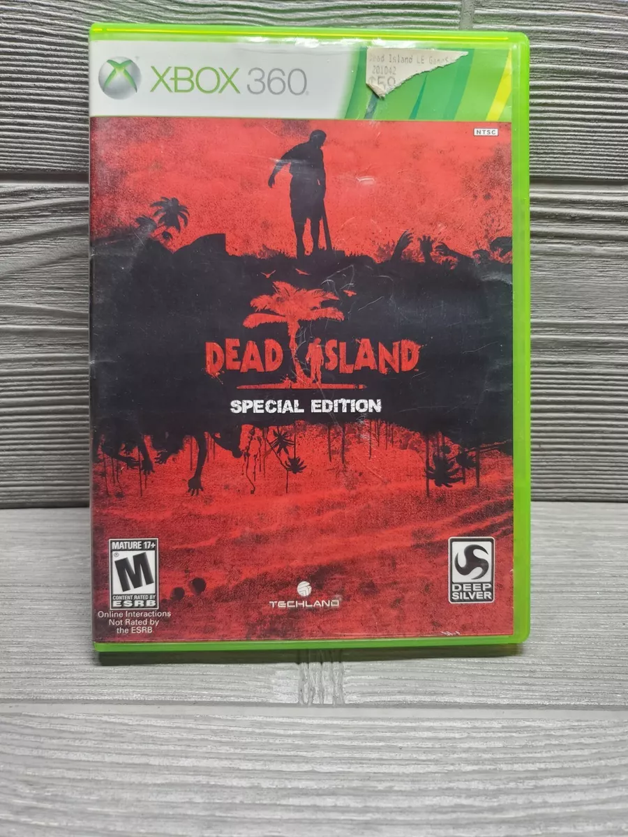 Xbox 360 Dead Island Riptide Special Edition Video Game Used With Manual