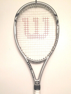 SUPER RARE! Wilson Power Holes 100 Sq. In. Tennis Racquet Hammer