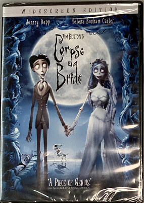 NEW & FACTORY SEALED] Tim Burton Corpse Bride (DVD, 2006, ) Johnny