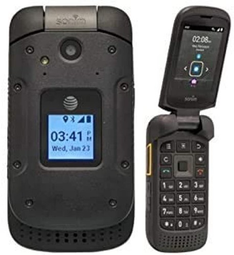 USED FAIR 4/10 Sonim XP3 XP3800 8GB Black AT&T UNLOCKED 4G RUGGED PHONE - Picture 2 of 4