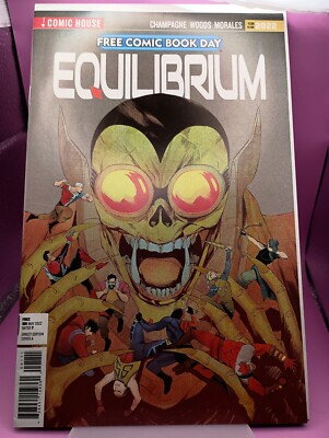 UNSTAMPED 2022 FCBD Equilibrium Promotional Giveaway Comic Book FREE SHIPPING