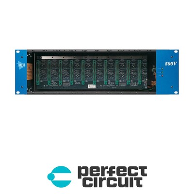 API 500VPR 10-Slot Rack + PSU 500 Series CHASSIS - DEMO - PERFECT CIRCUIT