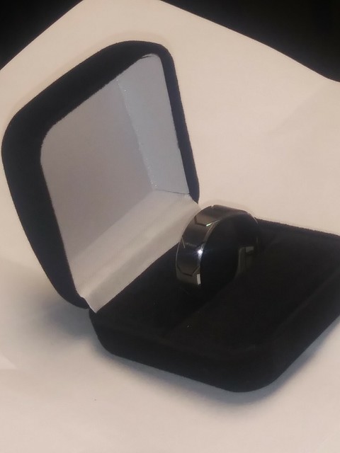 Triton Tungsten Carbide, Authentic TC.850, PAT.NO 8.061.033. Ring Size