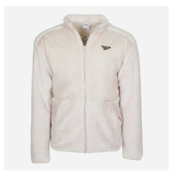 Reebok Men's Classics Trail Full Zip Jacket Size Medium in Blush New with Tags