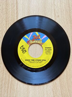 Jeff lynne's Elo - When time stood still   Vinyl Single   Zustand NM