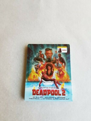 Deadpool 2 Steelbook Limited Special Edition Filmarena FAC #107 (2 Blu-ray)