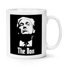 The Don Donald Trump 10oz Becher Tasse Pate MAGA lustig Präsident Mug Shot Geschenk