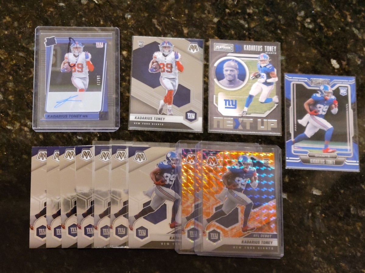 2021 Kadarius Toney 13 CARD RC LOT! Clearly Donruss AUTO