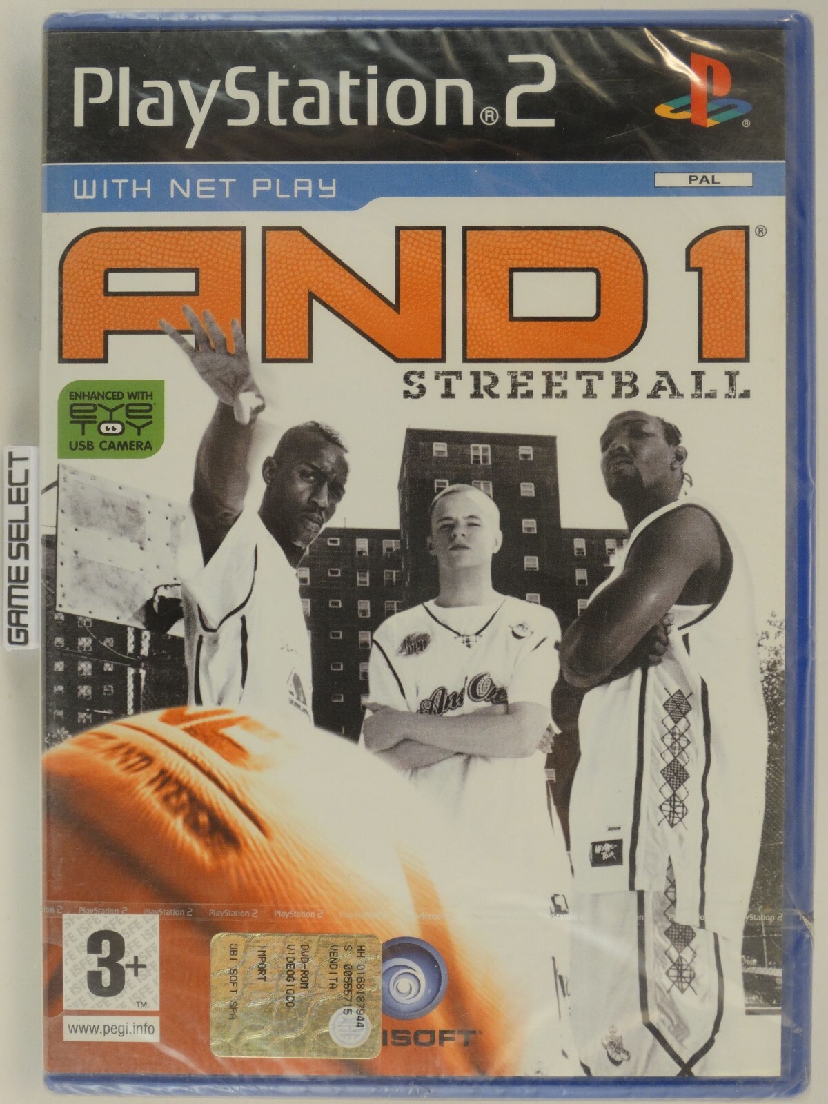 AND 1 STREETBALL PS2 PLAYSTATION 2 PAL ESP ITA ITALIANO ORIGINAL NUOVO SIGILLATO