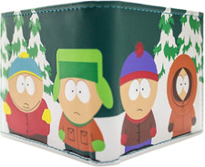 South Park Series Characters Bifold Wallet W/ ID Holder