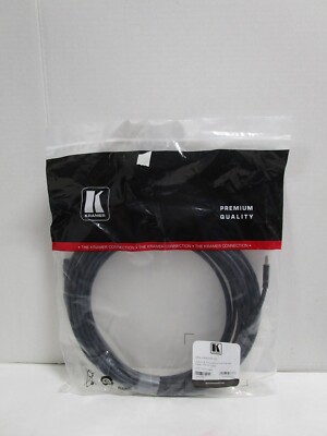 KRAMER CPA-UAM/UAF-35 Plenum Rated USB-A (M) to USB-A (F) Active USB Cable/35ft