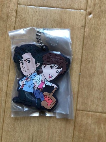 City Hunter Figur Gummi Schlüsselanhänger Set 5 Ryo Saeba Anime Hobby Japan M466 - Bild 9 von 12