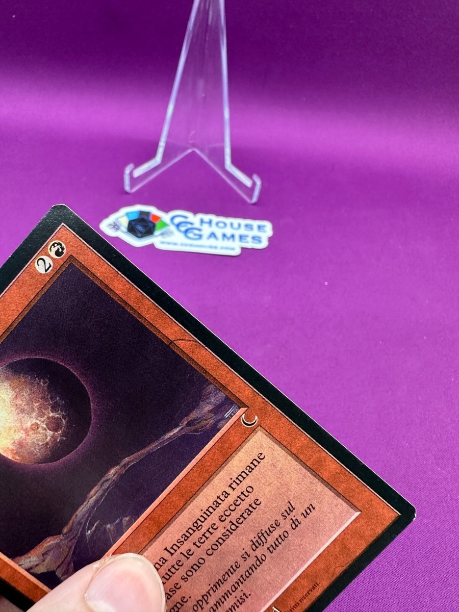 MTG - Blood Moon The Dark Italian FBB Foreign Black-Bordered #B