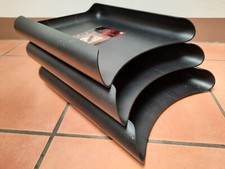 TENEX 3 TIER OFFICE FRONT LOAD LETTER A4  DESK ORGANISER DOCUMENT TRAY STACKABLE