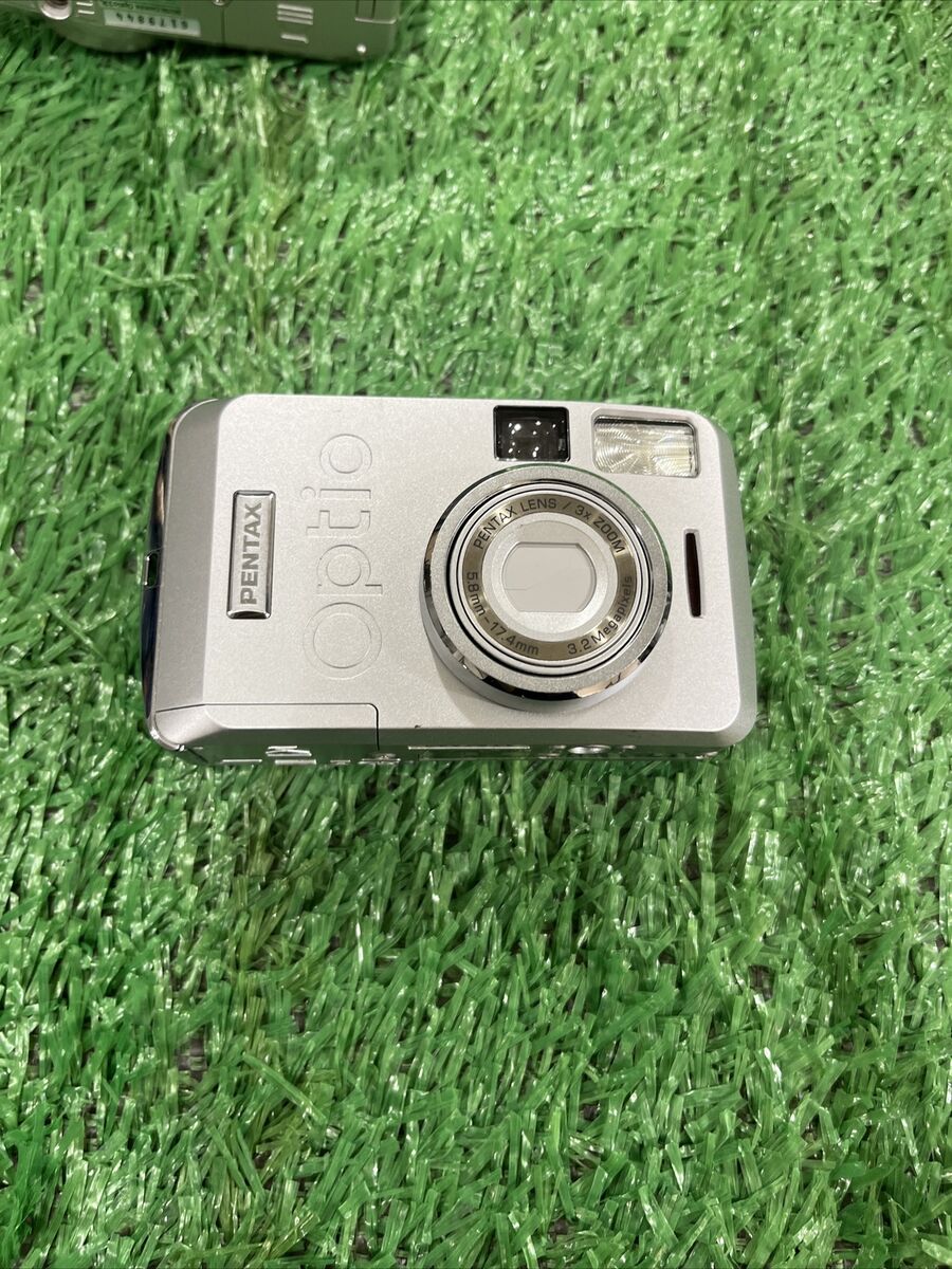 Pentax Optio 33LF 3.2MP Digital Camera - Silver ‼️TESTED Pentax Optio 33LF 3.2MP Digital Camera - Silver ‼️TESTED