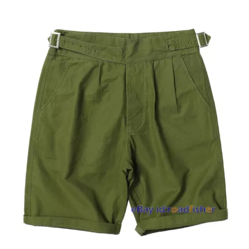 British military shorts Men's cotton summer shorts Gurkha shorts Military shorts - Picture 33 of 35