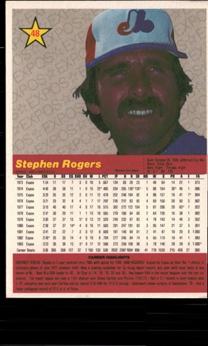 1984 Donruss Jumbo Baseball Cards (pick a card) - Picture 21 of 45