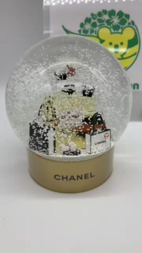 CHANEL Snow Globe Dome 2021 Christmas Novelty No.5 100th 