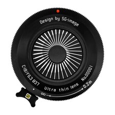 Obiettivo SG-image 18 mm F6.3 Pancake per Fuji X Compact APS-C grandangolare ...