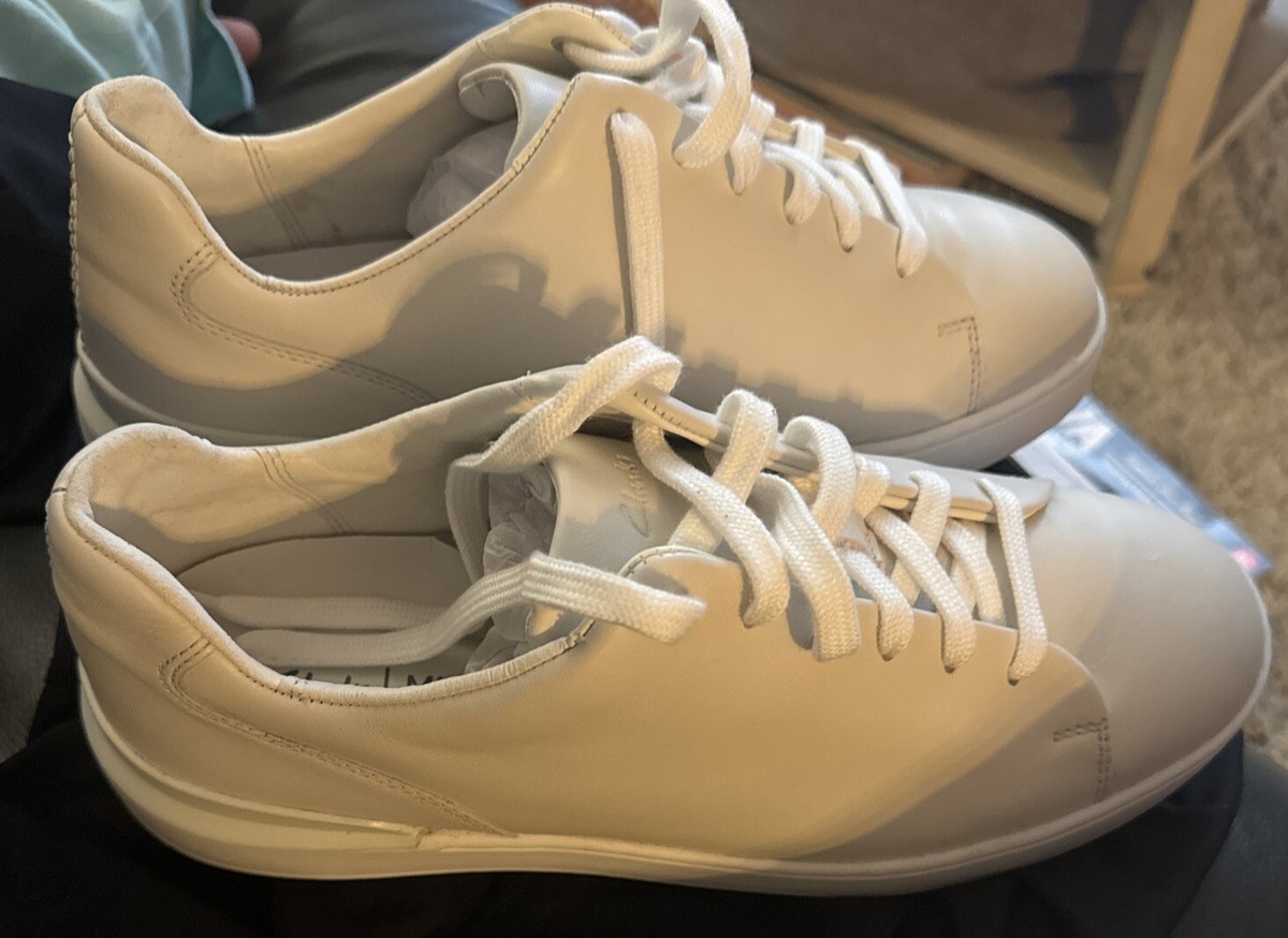 Mens Clarks Smart Mi-X Technology Light Weight Trainers Court Lite 