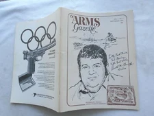 ARMS GAZETTE Magazine-SEPTEMBER,1973-VOL.1,NO.1 ARNOLD M. CHERNOFF(SIGNED)