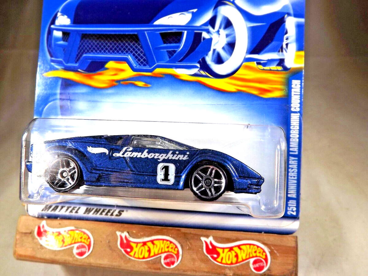 2001 Hot Wheels Collector #130 25th ANNIVERSARY LAMBORGHINI