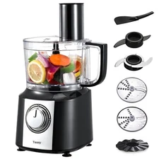 5 in 1 Multifunctional Food Processor 600W Kitchen Food Chopper Blender 10 Cup