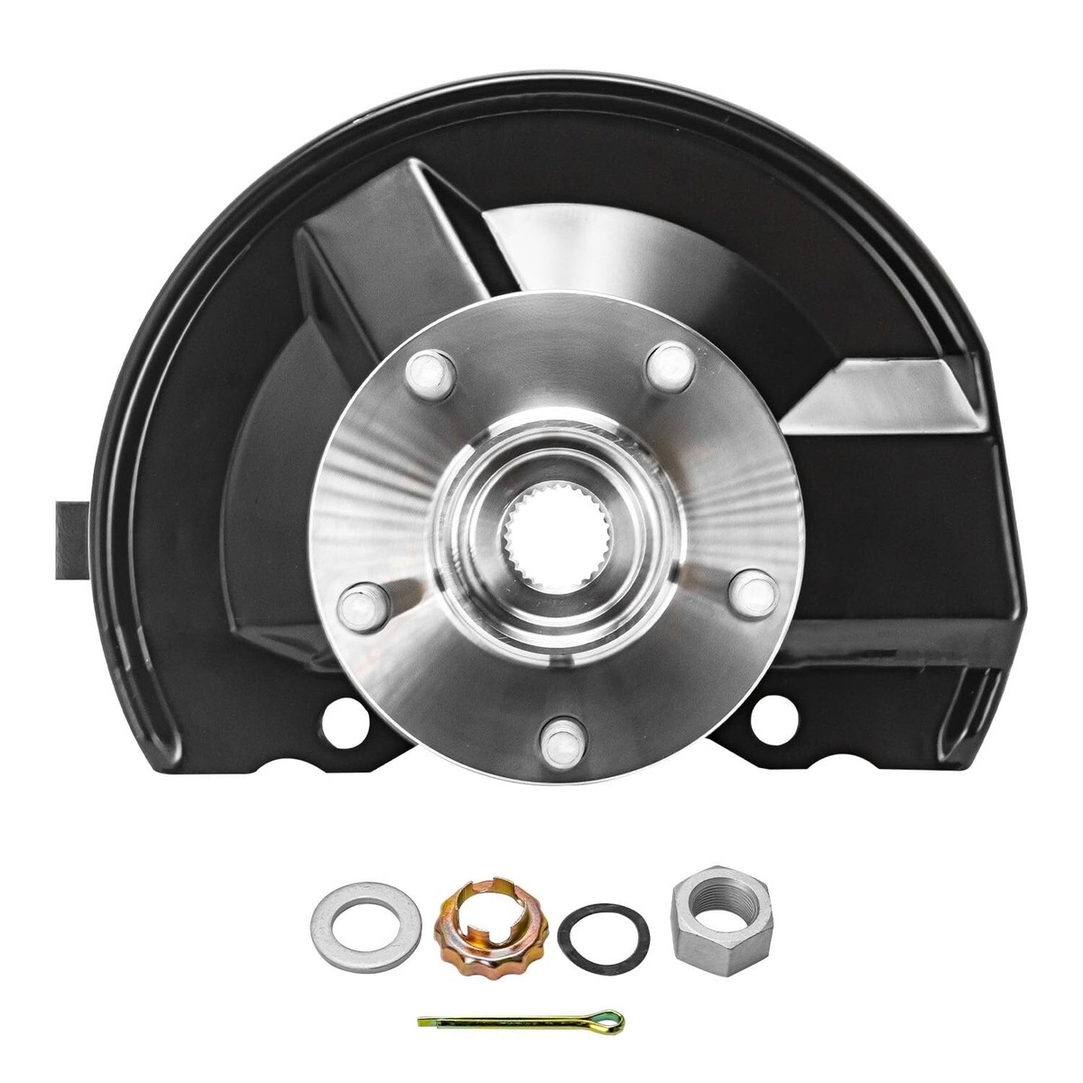 Front Left Steering Knuckle, Hub, & CV Axle Kit For Jeep Compass/Patriot & Dodge Caliber 2007-2017 – Detroit Axle-605898
