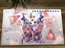 Digimon Culumon Playmat CCG DTCG Mat Pad Trading Card Game Mat Zones Free Bag
