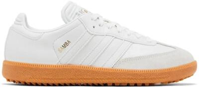 Adidas Samba Spikeless Golf Crystal White Gum for sale | eBay
